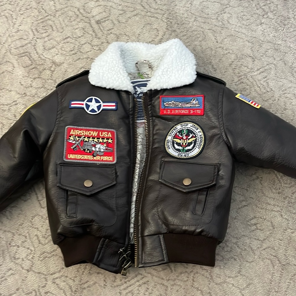 Up up and away pilot jacket